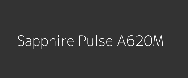 Sapphire Pulse A620M